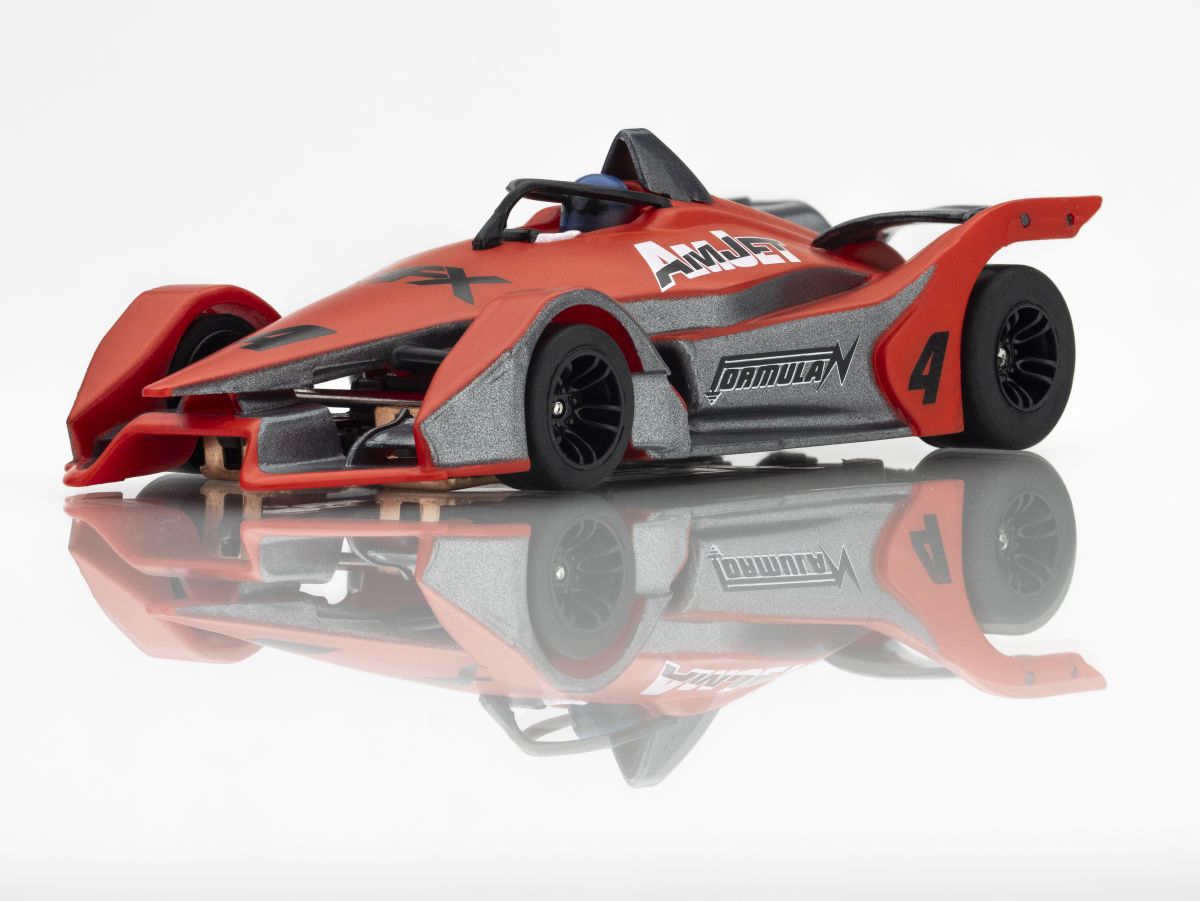 AFX Formula N #4 - Red/Gry